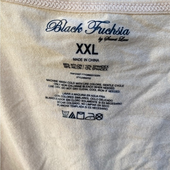 Black Fuschia By Secret Lace NWT Shaping Bodysuit I Size: XXL - Picture 10 of 13